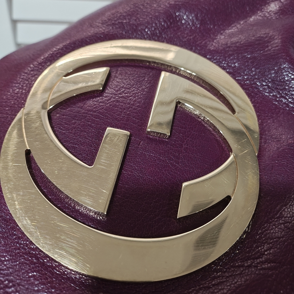 Gucci blondie Leather shoulder bag - Picture 5 of 10